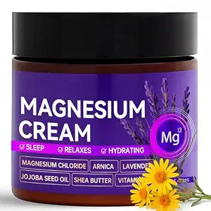 Magnesium Cream with Arnica & Lavender for Sleep & Muscle Relief