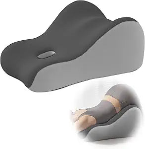 Intimacy Wedge Pillow for Couples  Memory Foam Support Cushion for Waist, Neck & Back, Waterproof & Portable with Washable Cover, Ideal for Sitting, Lying- Grey
