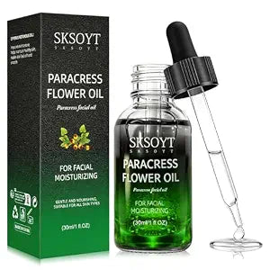 Organic Paracress Facial Oil for Skin Nourishment & Hydration