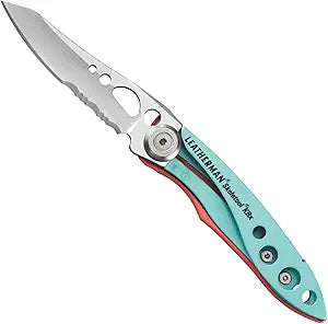 Leatherman, Skeletool KBX Pocket Multitool with Knife and Bottle Opener, Paradise
