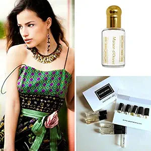 PEARLANERA Discovery Set (20 Spray Vials) and Musk Tahara Oil Perfume