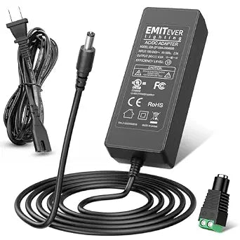 EMITEVER 24V 60W Power Supply,4A UL-Listed LED Adapter,Class 2