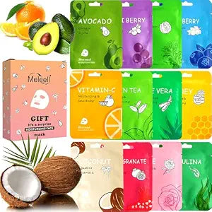 Face Masks Skincare, Nourishing Spa Facial Masks for Girls Women