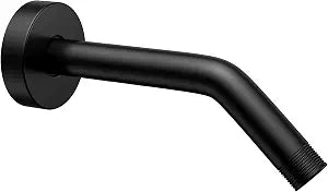 YASFEL 8'' Shower Arm Extension, Matte Black