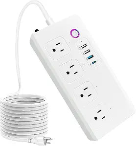 Smart Power Strip, Voice Control for Alexa & Google