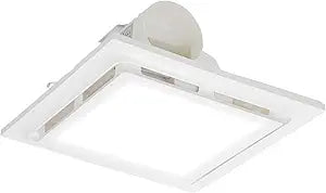 9.6" Bathroom Exhaust Fan with Light, 120 CFM 1.0 Sone Ultra Quiet