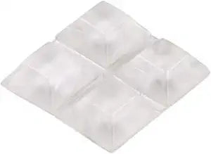 Shepherd Hardware 9565 3/4-Inch SurfaceGard Transparent Adhesive Bumper Pads, 12-Pack