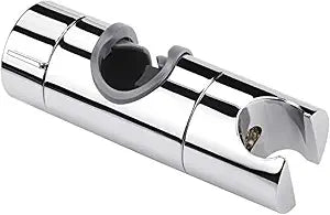 Adjustable Shower Head Holder for Slide Bar 18-25MM, ABS Chrome