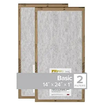 FPL23-2PK-24 14x24x1 Flat Pan Filter - Quantity 2424