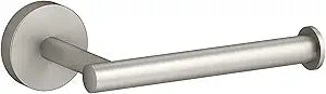KOHLER K-27292-Bn Elate Toilet Paper Holder, Minimalist Design, Premium Durable Metal, Corrosion Resistant, Vibrant Brushed Nickel