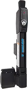 National Hardware MagnaLatch N346-212 Magnetic Self-Closing Pool Gate Latch with Vertical Pull, Child Proof Safety, Visual Indicator, Black Finish for Fence Gates