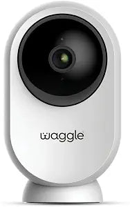 Waggle RV Mini Camera - 1080p HD Wireless Security Camera for RVs  Built-in SD Card (128GB), 2-Way Audio, Night Vision & Motion Detection - Ideal for Indoor Use - WiFi & Subscription Required