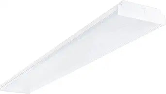 ANTLUX 4FT LED Wraparound Light 40W LED Garage Shop Lights, 40W 4400LM, 5000K, 4 Foot Wrap Around Fixture, 48 Inch Linear Strip Flush Mount Office Ceiling Lighting, 128W Fluorescent Tube Replacement