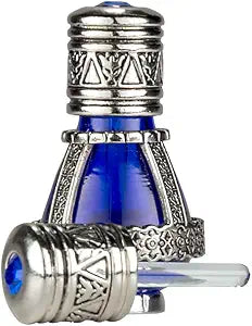 Spikenard Anointing Oil, Blue Cobalt Vial, 0.24 fl oz