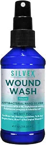 Be Smart Get Prepared Silvex Wound Wash 4oz - Minor Cut, Abrasion,1st Degree Burn
