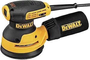 DEWALT Random Orbit Sander, Variable Speed, 5-Inch (DWE6423), Power Source Corded Electric
