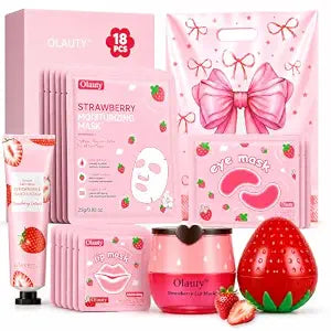 18Pcs Skincare Gifts Set for Teens Girls,Spa Gifts Skin Care for Kids 10-12