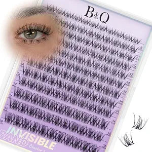 B&Q Spider Breeze Lash Clusters Kim K Style Eyelash Clusters D Curl Lashes