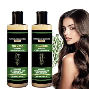 Organic Rosemary Hair Growth Shampoo, Natural Thickening(2pc)