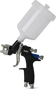 Dedoes - 1.3 mm HVLP Spray Gun with 600 ml Plastic Cup - Easy Painting Tools - Professional Grade Paint Sprayer for Indoor or Outdoor Applications - Consistent Finish - Innovative Paint Supplies