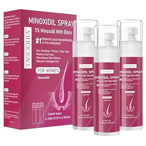 5% Minoxidil for Women Hair Regrowth Spray, hers hair regrowth treatment