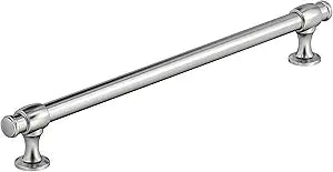 Amerock Winsome 10-1/16 inch (256 mm) Center to Center Polished Chrome Cabinet Pull, BP3677226