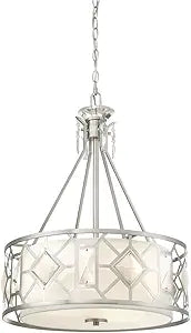 DESIGNERS FOUNTAIN 90131-SP Brentwood 3 Light Pendant