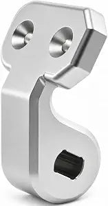Aluminum Toilet Seat Hinges Replacement for Bemis Nextstep 2 Toilet Seat, Slow Close Hinge Bracket SilverLeft Side