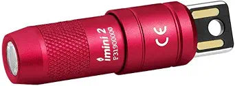 OLIGHT IMINI 2 Rechargeable EDC Keychain Mini Flashlight Passionate Red