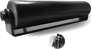 Slide Gate Guide Roller with C Post Welded Bracket, Heavy Duty Sealed Ball Bearing Side Roller Assembly,Hard Sliding Rolling Gates Guider (A - 12 Inches - Single Pack)
