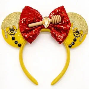 ZHENNAN Honey Headbands for Women Men Birthday Decorations Halloween