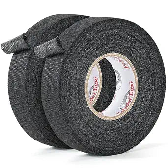 2 Rolls Wire Harness Tape 3/4" x 56FT High Temp Felt Cloth Tape