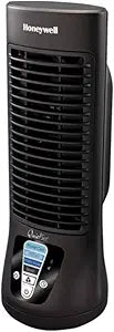 Honeywell QuietSet Fan with Oscillation Function, Individual, Mini Fan Column, Silent 1 Unit