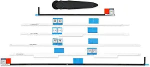 Adhesive Strips Compatible with iMac 27" (2012-2019) - Repair Kit