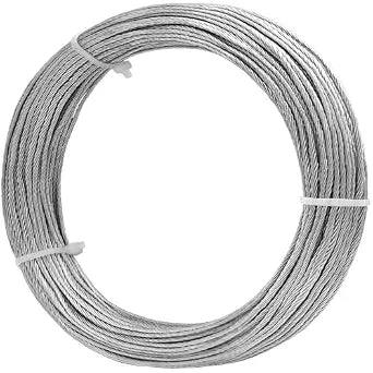 Picture Hanging Wire 100-Feet Braided Picture Wire Heavy for Photo Frame Picture,Artwork,Mirror Hanging,Supports up to 50lbs