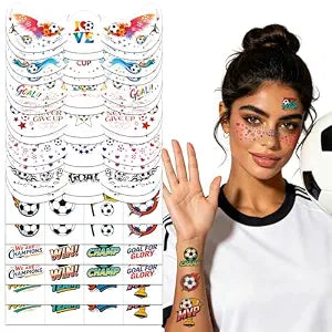 Soccer Freckles Face Tattoos - 36 Pcs