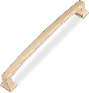 COTYKILEY 10 Pack 6.3 Inch(160mm) Champagne Bronze Cabinet Handles Gold Kitchen Cabinet Pulls Cabinet Door Handles Kitchen Cabinet Hardware