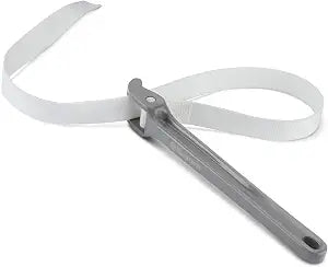 DURATECH Strap Wrench 12" Handle, Adjustable Nylon Strap Pipe Wrenches