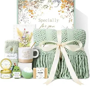 Birthday Gifts for Women Self Care Spa Gift Baskets for Women, Get Well Soon Gift Baskets Thinking of You Relaxation Stress Relief Care Package