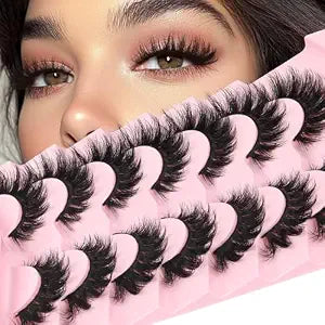 Losha Lashes Volume False Eyelashes Fluffy Cat Eye Lashes (FC03)