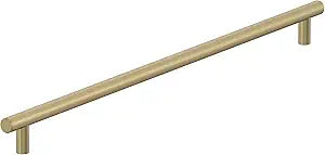 Amerock BP54026BBZ | Golden Champagne Appliance Pull | 24 inch (610 mm) Center to Center Cabinet Handle | Bar Pulls | Furniture Hardware