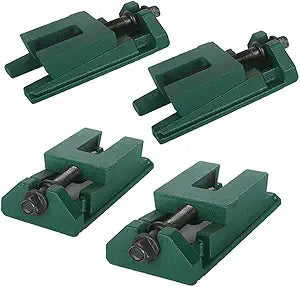 Adjustable Machine Leveling Feet Cast Iron Pad Heavy Duty, Heavy Machinery Equipment Shock Absorbing Cast Iron Pad Machine Tool Adjustment Feet Pad (4, Rectangular)