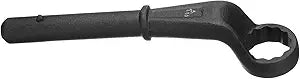 HARFINGTON Offset Box End Tubular Handle Wrench 1-5/16" CR-V 12 Point Offset Single End Torx Wrench High Neck Tubular Box Wrenches for Tightening Remove Screws and Fasteners, Black