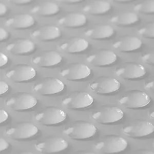 Self-Adhesive Clear Rubber Feet Tiny Bumpons 0.25" in Diameter x 0.079" Height PACK/100pcs (6x2mm 100pcs)