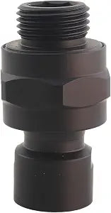 4Point Connection Brass Swivel Ball Joint Shower Head Universal Joint All Brass Matte Black Bathroom Shower Accessories