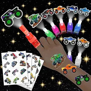 Monster Truck Party Favors, 72 PCS Set