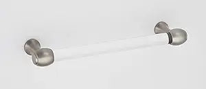 Alno A870-6-SN Royale Acrylic 6 Inch Center to Center Handle Cabinet Pull