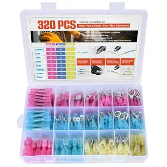 320PCS Heat Shrink Wire Connectors, Electrical Connectors