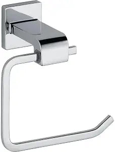 Delta Toilet Paper Holder | European Style | Polished Chrome | Wall Mount Single Post | Ara Bathroom Accessories