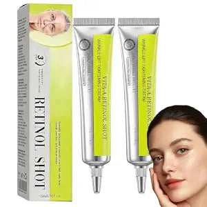 2 Pcs Vita-A Retinol Shot Wrinkle-Lift Tightening Cream